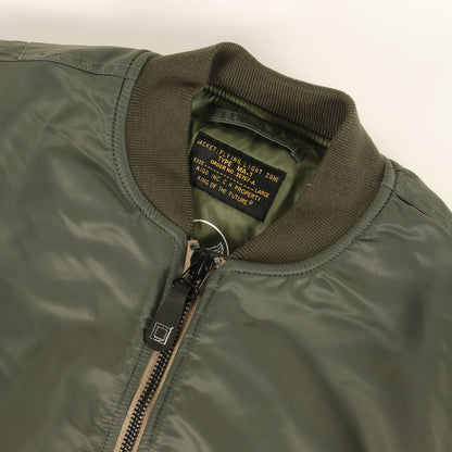 [最初期型 MIL-J-8279 復刻モデル] MA-1 ナイロンツイル フライトジャケット
