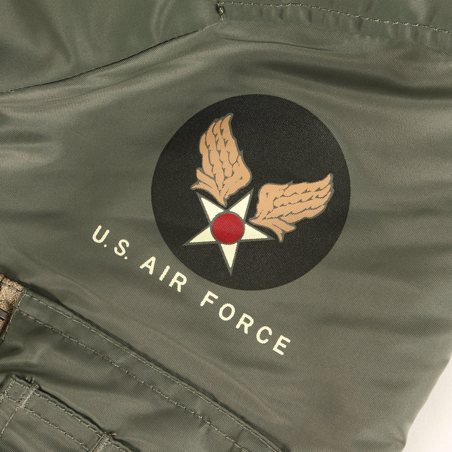 [最初期型 MIL-J-8279 復刻モデル] MA-1 ナイロンツイル フライトジャケット