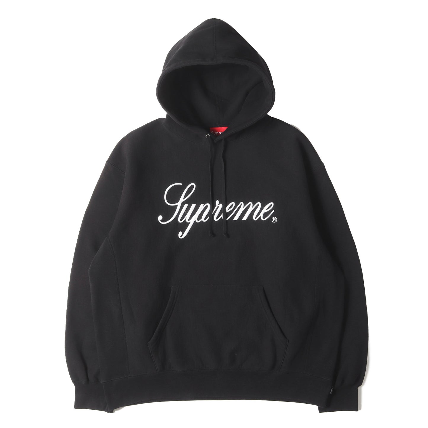 23AW スクリプトロゴ刺繍 スウェットパーカー(Raised Script Hooded Sweatshirt)