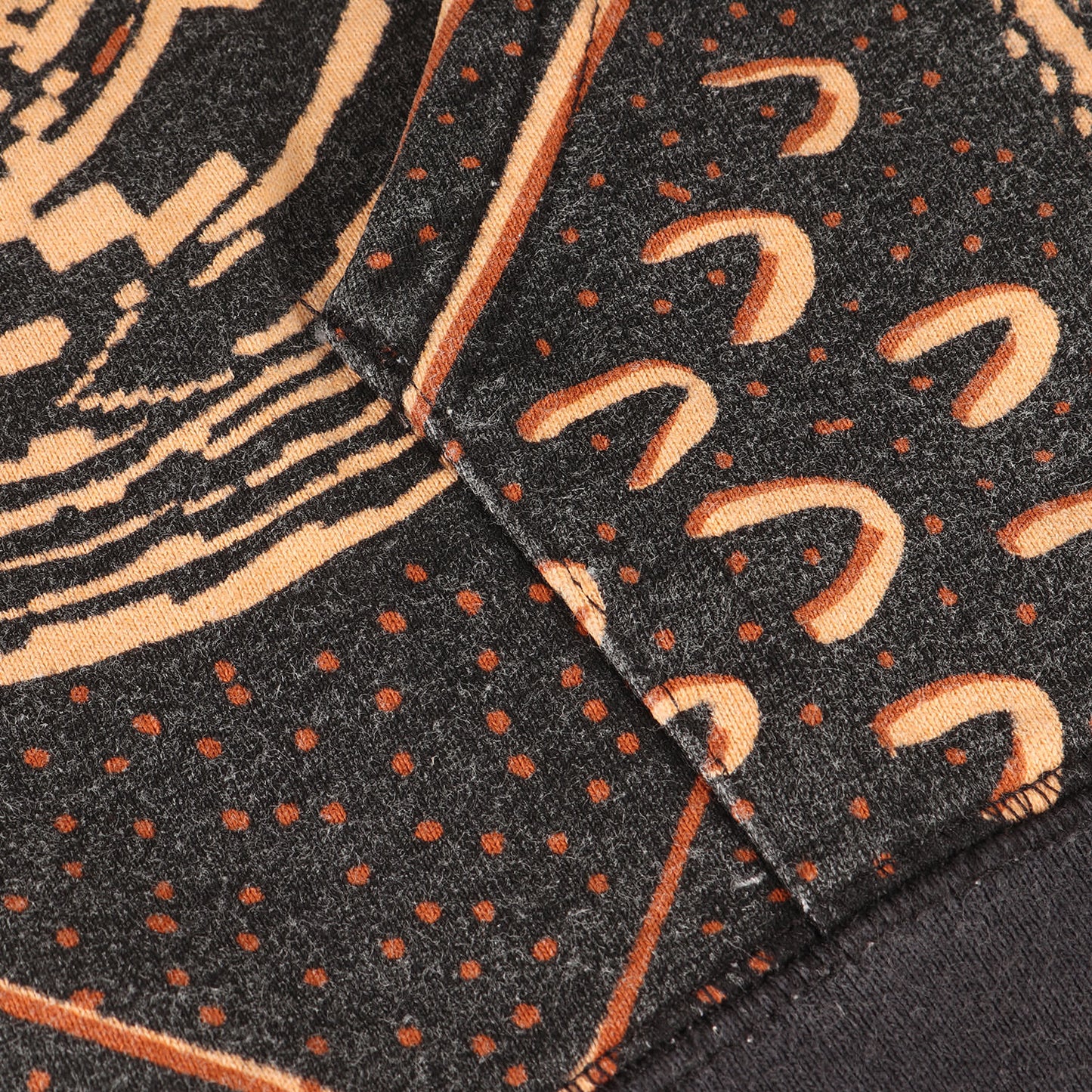 総柄デザイン スウェットパーカー(Cairo Pullover)