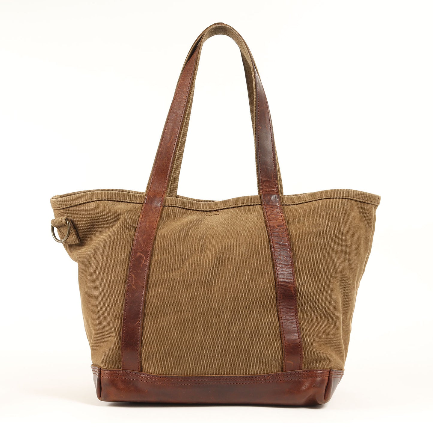 レザーコンビ キャンバス トートバッグ (AGING CANVAS 2WAY TOTE)