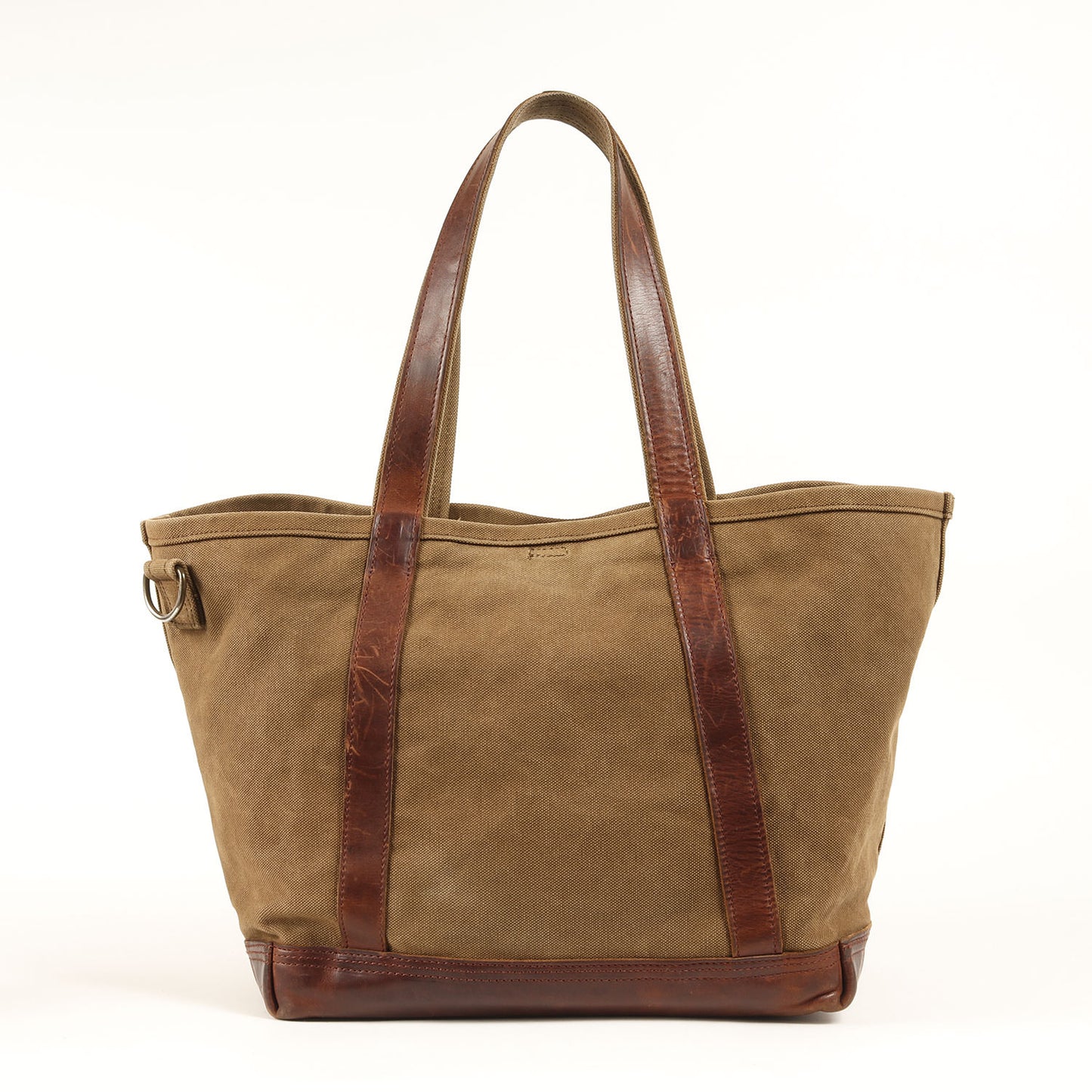 レザーコンビ キャンバス トートバッグ (AGING CANVAS 2WAY TOTE)