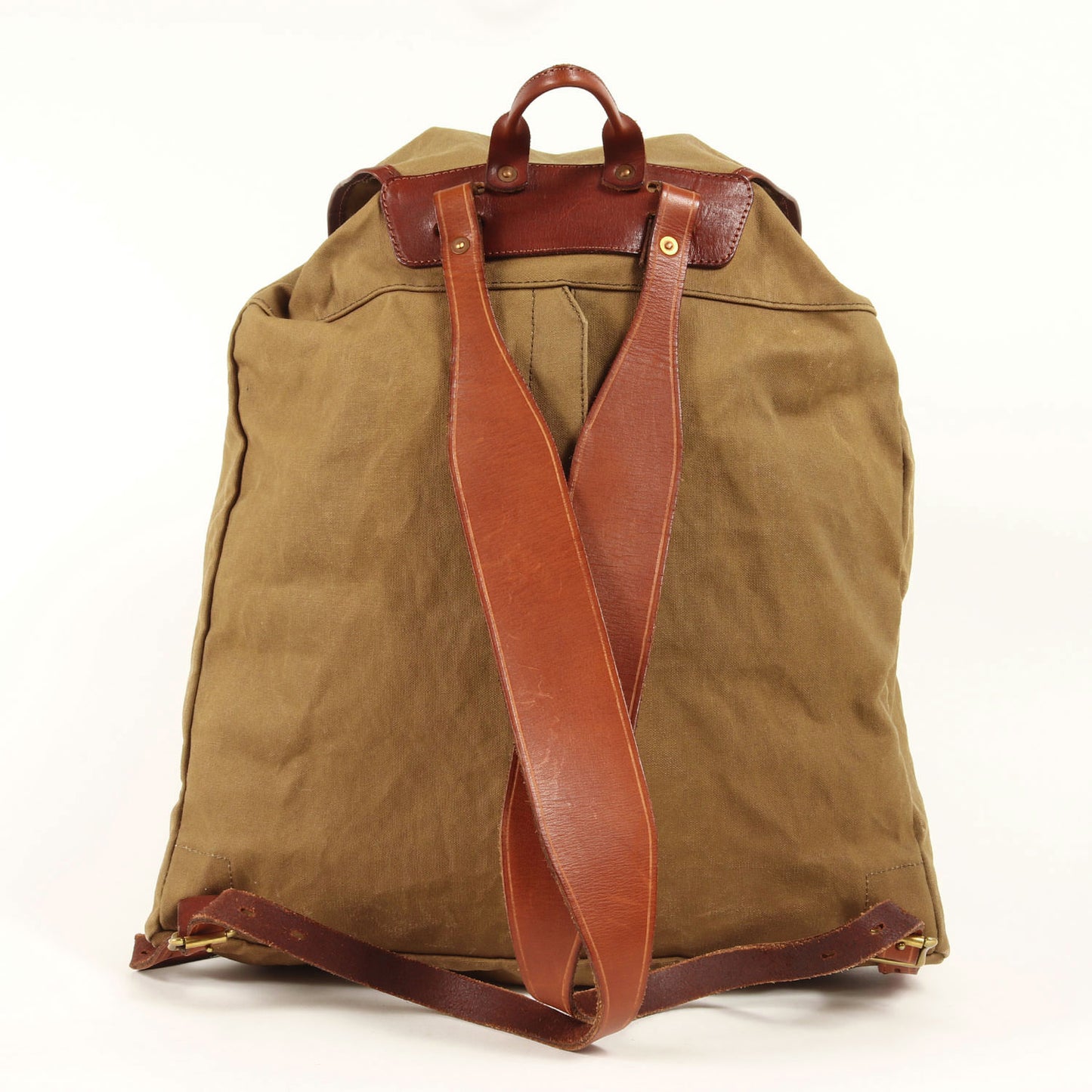 キャンバス×レザー アーミー リュックサック タイプ2 (CANVAS × LEATHER ARMY RUCKSACK TYPE2)