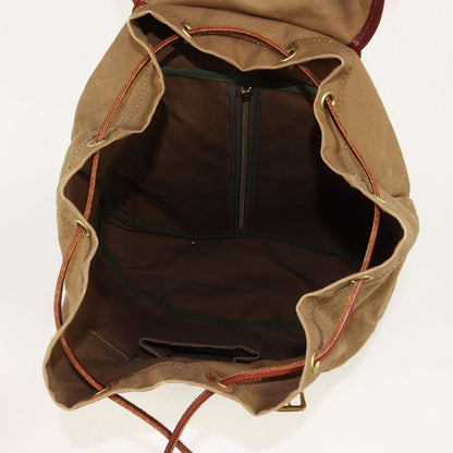 キャンバス×レザー アーミー リュックサック タイプ2 (CANVAS × LEATHER ARMY RUCKSACK TYPE2)