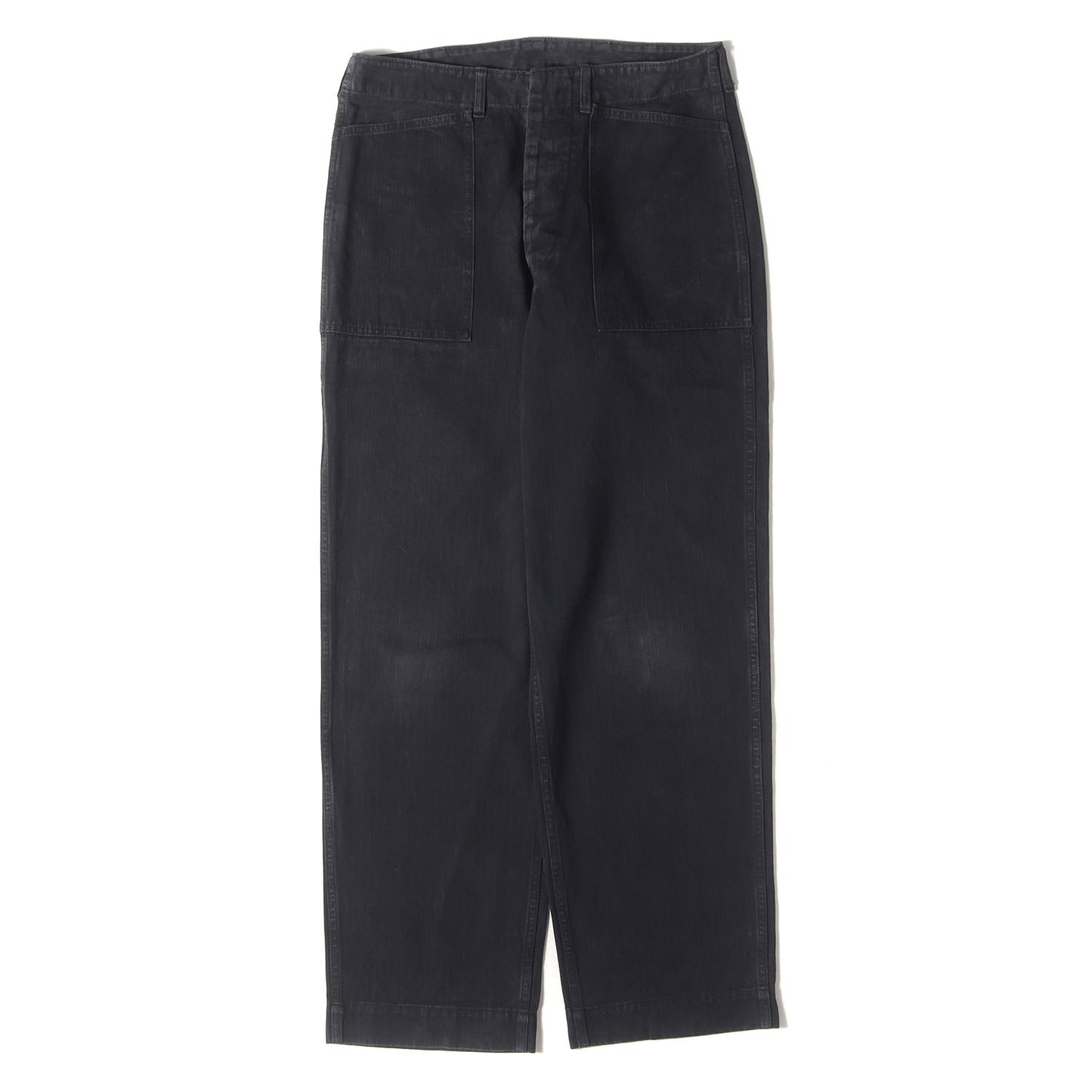[JOHN GLUCKOW] ヘリンボーン ベイカー フィールドパンツ (Field Trousers)