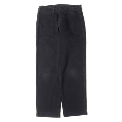 [JOHN GLUCKOW] ヘリンボーン ベイカー フィールドパンツ (Field Trousers)