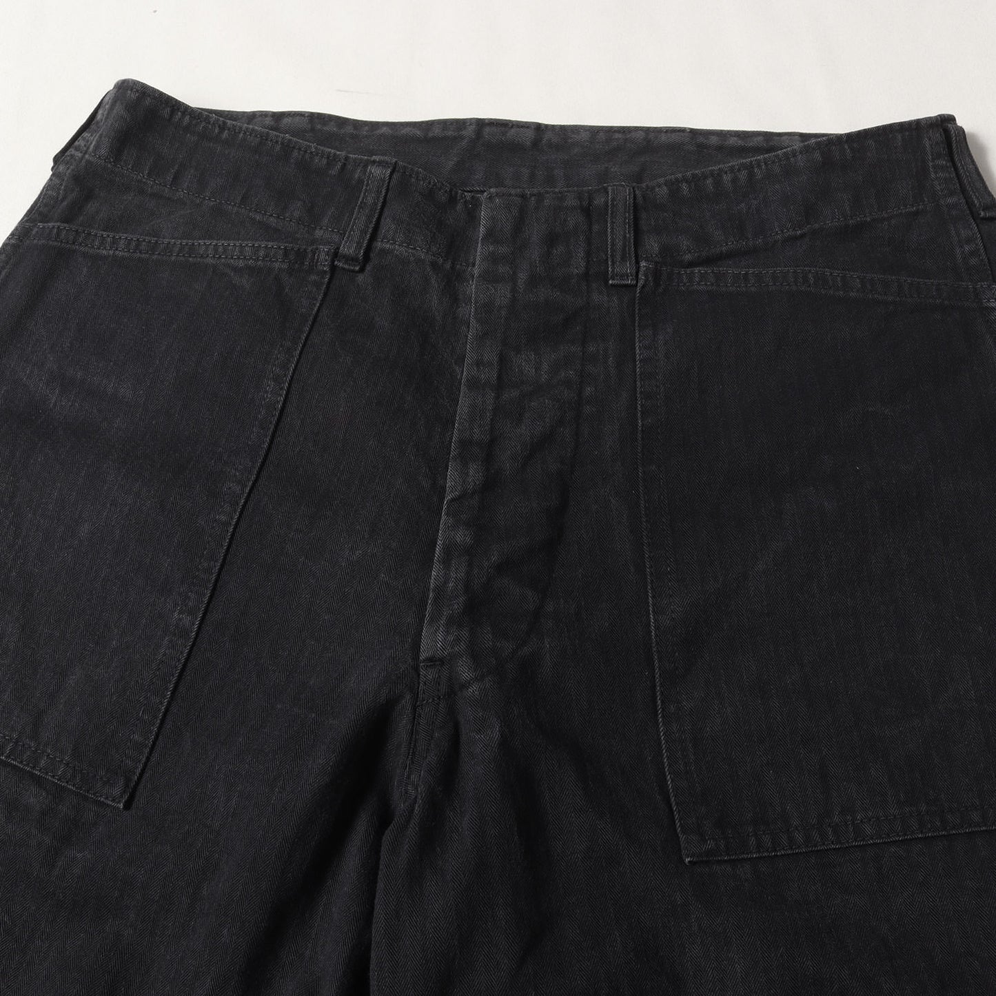 [JOHN GLUCKOW] ヘリンボーン ベイカー フィールドパンツ (Field Trousers)