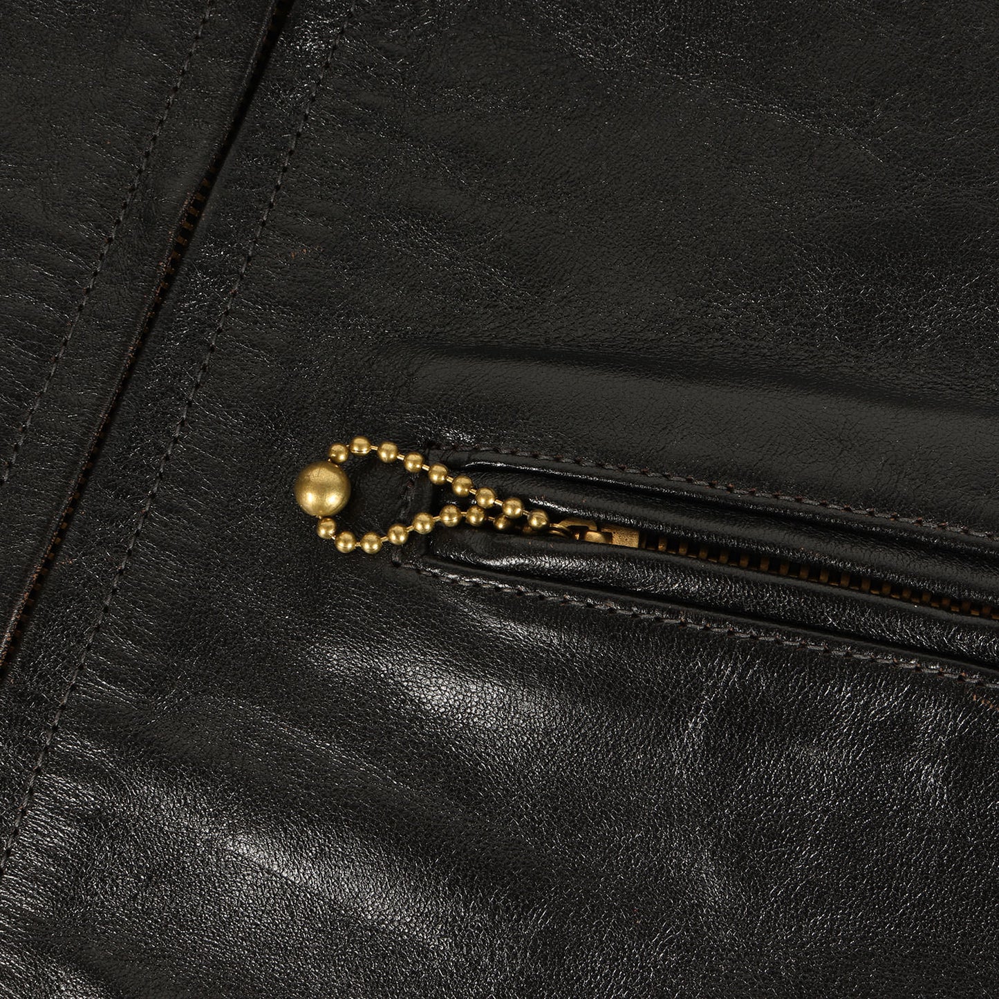 アメリカ屋別注 ハイウェイマン ホースハイドレザー シングル ライダースジャケット (30s SINGLE RIDERS HIGHWAYMAN)