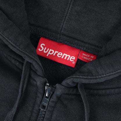 ロゴテープ ジップ スウェット パーカー(Text Stripe Zip Up Hooded Sweatshirt)