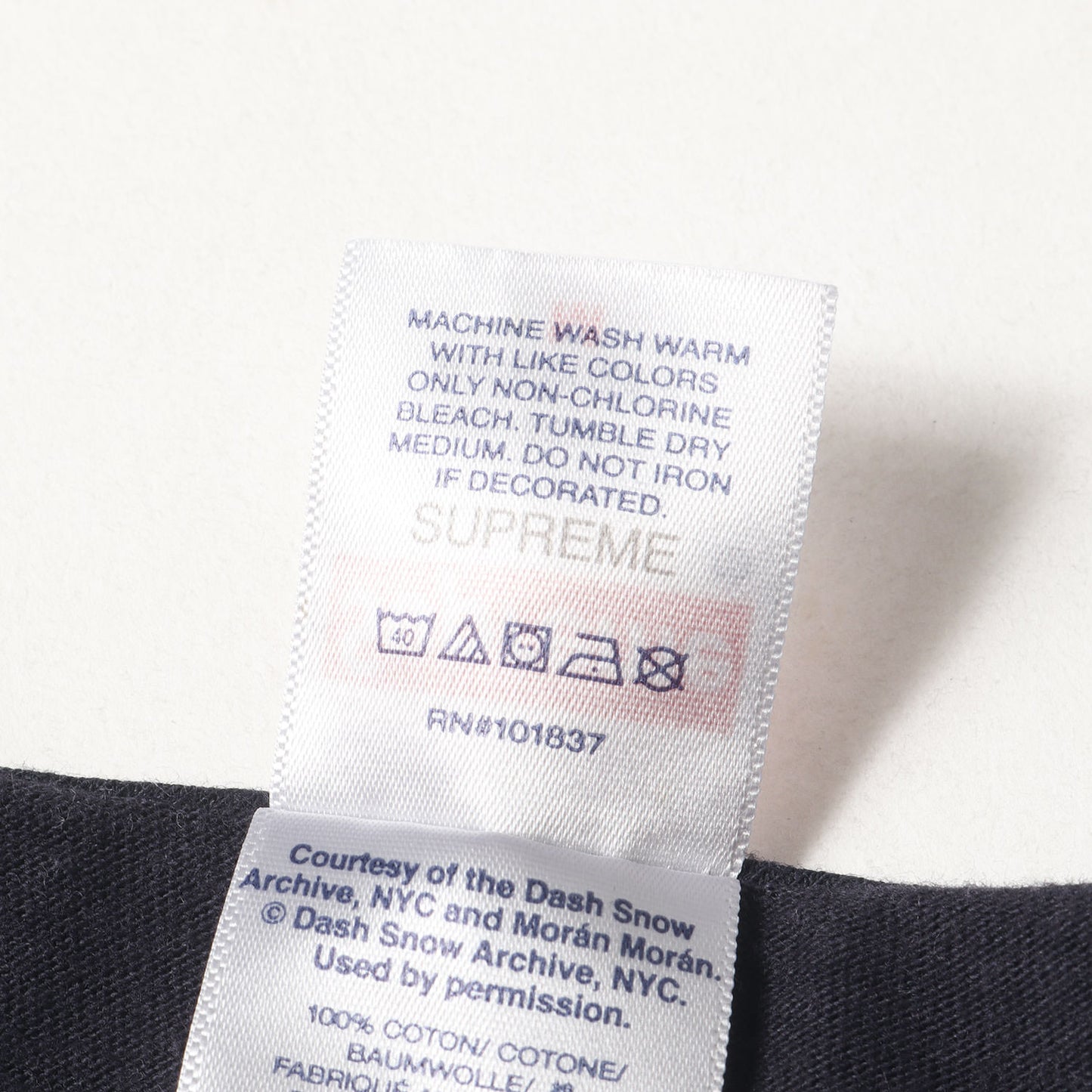 23AW ×Dash Snow フォトグラフィック Tシャツ(Hell Tee)