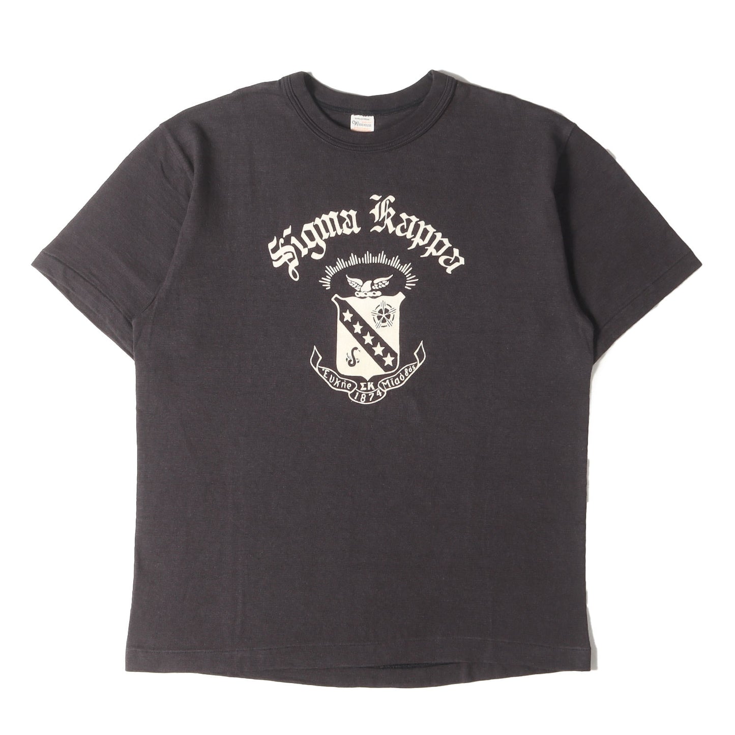 22SS フロッキープリント Tシャツ(Lot 4601 SIGMA KAPPA)