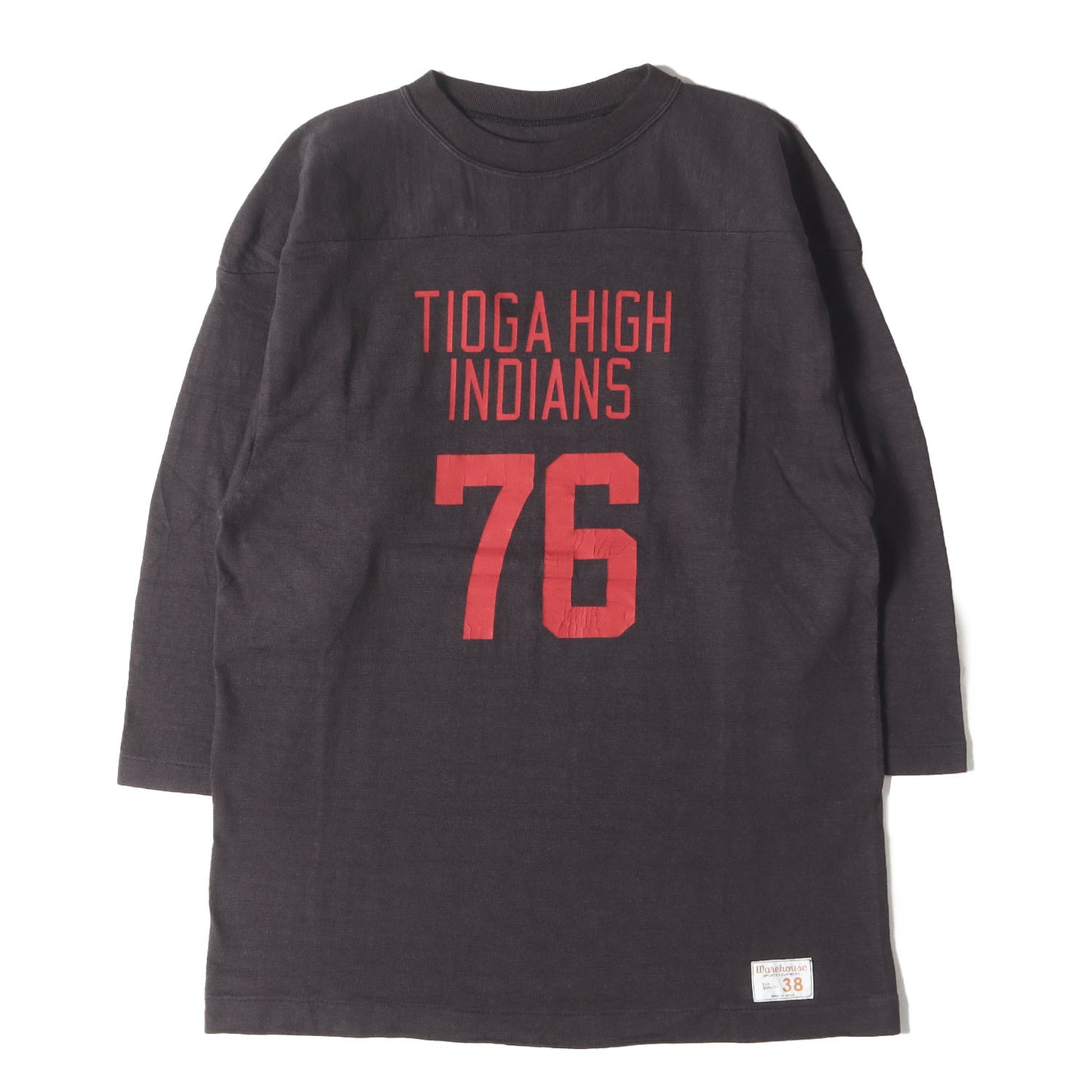 23AW プリント 7分袖 フットボール Tシャツ(Lot 4063 TIOGA HIGH)