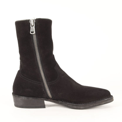 ×Rags McGREGOR ×OFFICINE CREATIVE スウェードレザー ペコスブーツ(RANCHER ZIP UP BOOTS COW SUEDE)