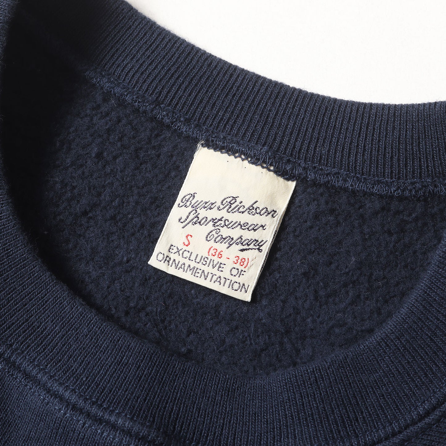 CORST GUARD リバースウィーブ 前V スウェット (HORIZONTAL KNITTING SWEAT SHIRT)