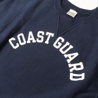 CORST GUARD リバースウィーブ 前V スウェット (HORIZONTAL KNITTING SWEAT SHIRT)