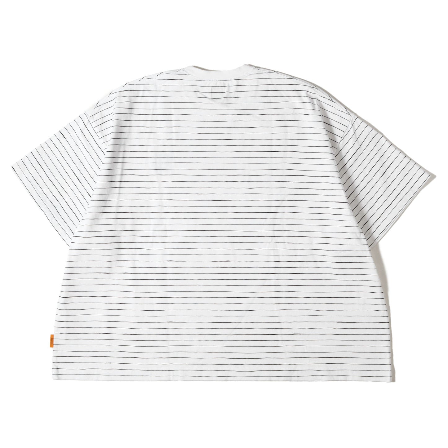 URBS別注 スーパービッグ フラット ボーダー Tシャツ(SUPER BIG FLAT SS BOADER)
