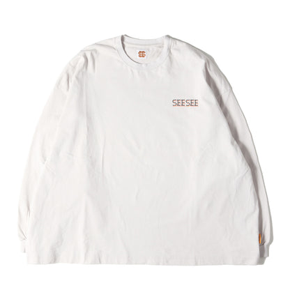 ブランドロゴ オーバーサイズ ロングスリーブ ヘビー Tシャツ(SUPER BIG FLAT LONG-SLEEVE TEE)