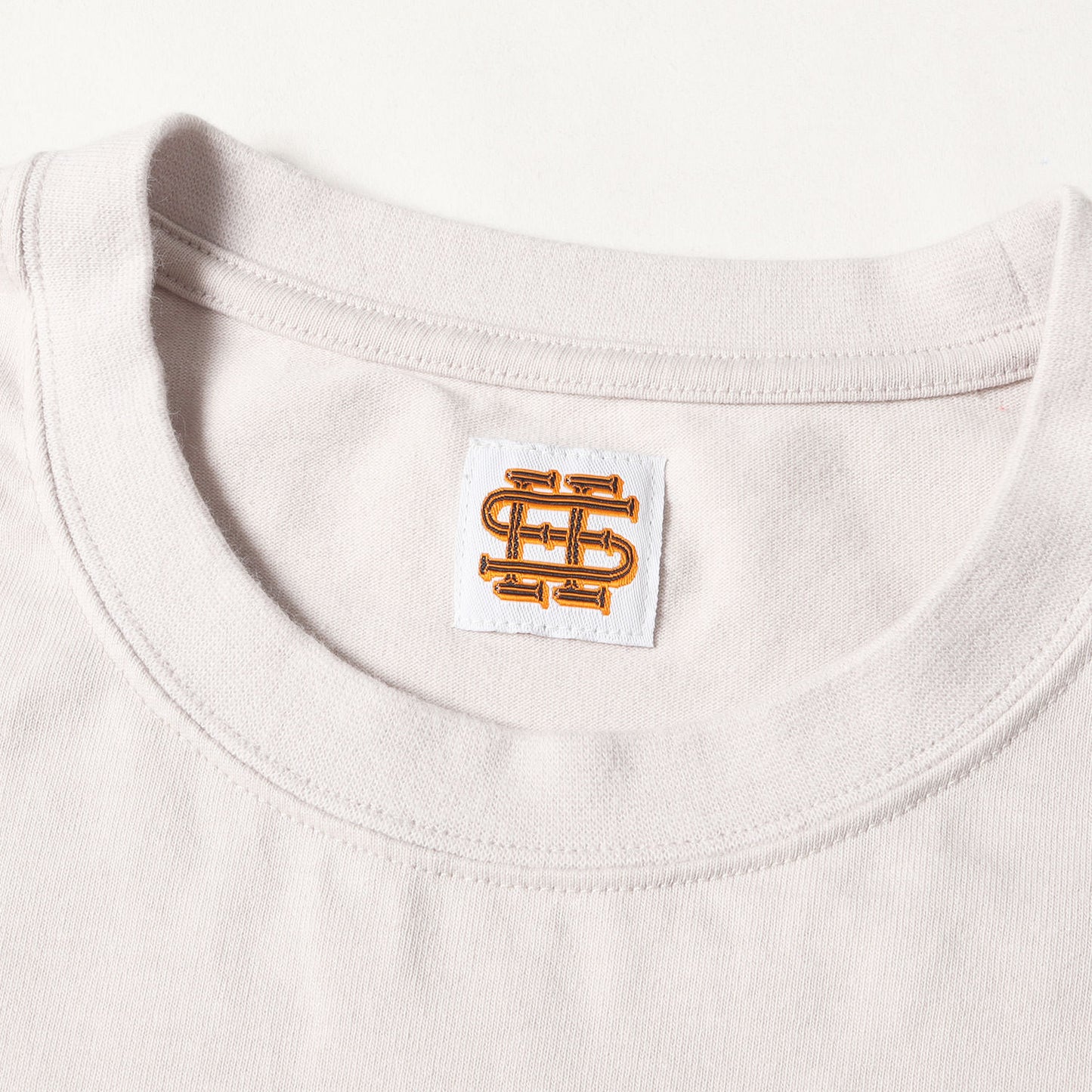 ブランドロゴ オーバーサイズ ロングスリーブ ヘビー Tシャツ(SUPER BIG FLAT LONG-SLEEVE TEE)