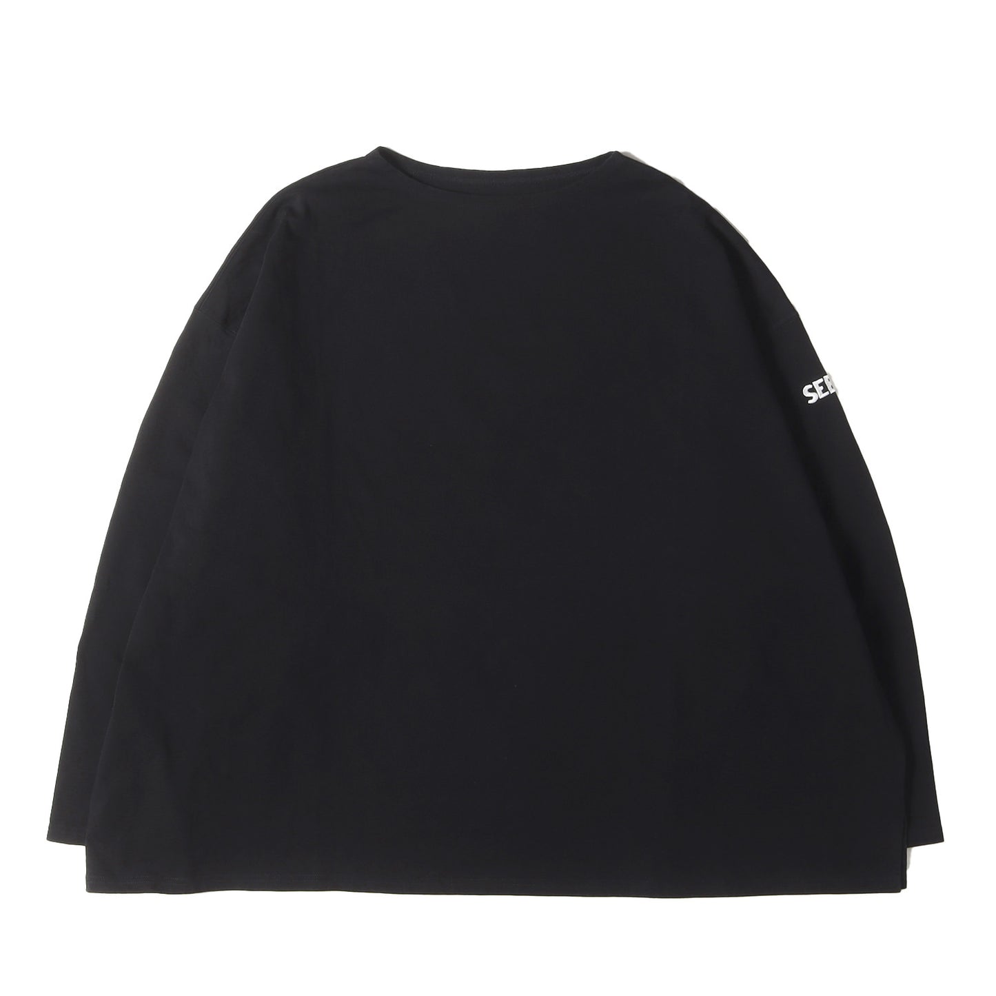 ボートネック オーバーサイズ ロングスリーブ Tシャツ(BOATNECK LS TEE)