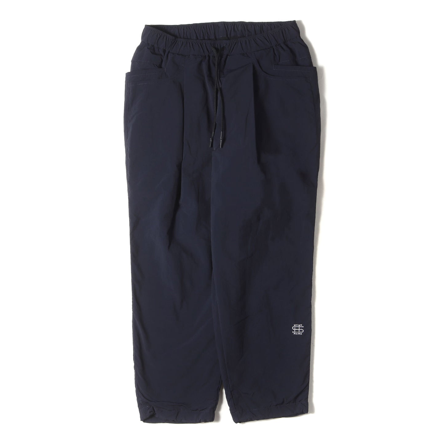 フリース ワイド ナイロンパンツ(NYLON FLEECE WIDE TAPERED EASY PANTS)