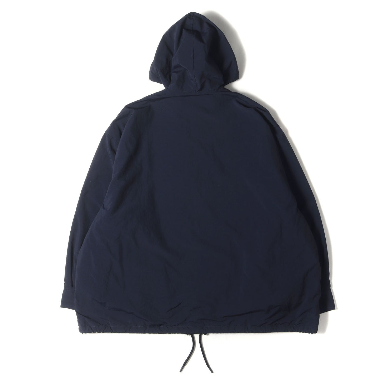 フリース ナイロン ハーフジップ プルオーバージャケット(NYLON/FLEECE HOODY JACKET)