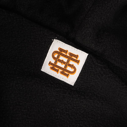 フリース ナイロン ハーフジップ プルオーバージャケット(NYLON/FLEECE HOODY JACKET)