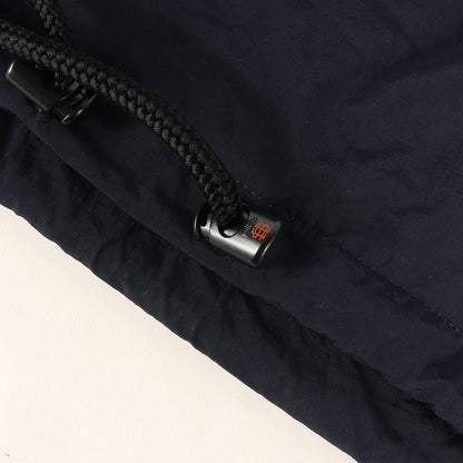 フリース ナイロン ハーフジップ プルオーバージャケット(NYLON/FLEECE HOODY JACKET)