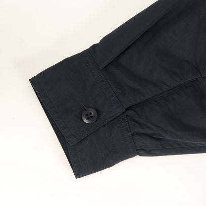 フリース ナイロン ハーフジップ プルオーバージャケット(NYLON/FLEECE HOODY JACKET)