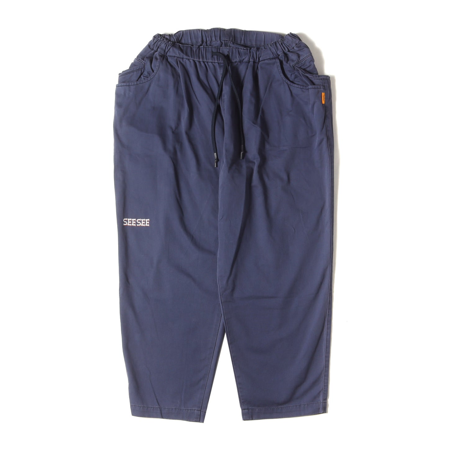 コットンツイル ワイド テーパード イージーパンツ(BAGGY CHINO)