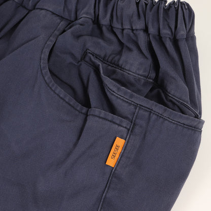 コットンツイル ワイド テーパード イージーパンツ(BAGGY CHINO)