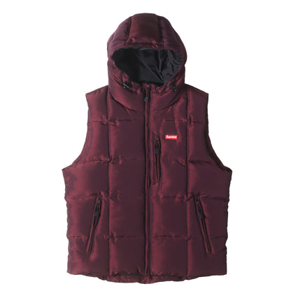 イリディセント フード付き ダウンベスト(Iridescent Puffy Vest)