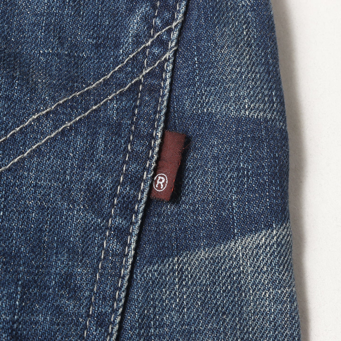 00s ウォッシュド ミディアム デニムパンツ(WASHED. MEDIUM DENIM / 14OZ-PT)