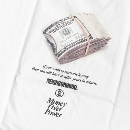 21AW ドル札グラフィック Tシャツ(MOP-1 / C-TEE. SS)