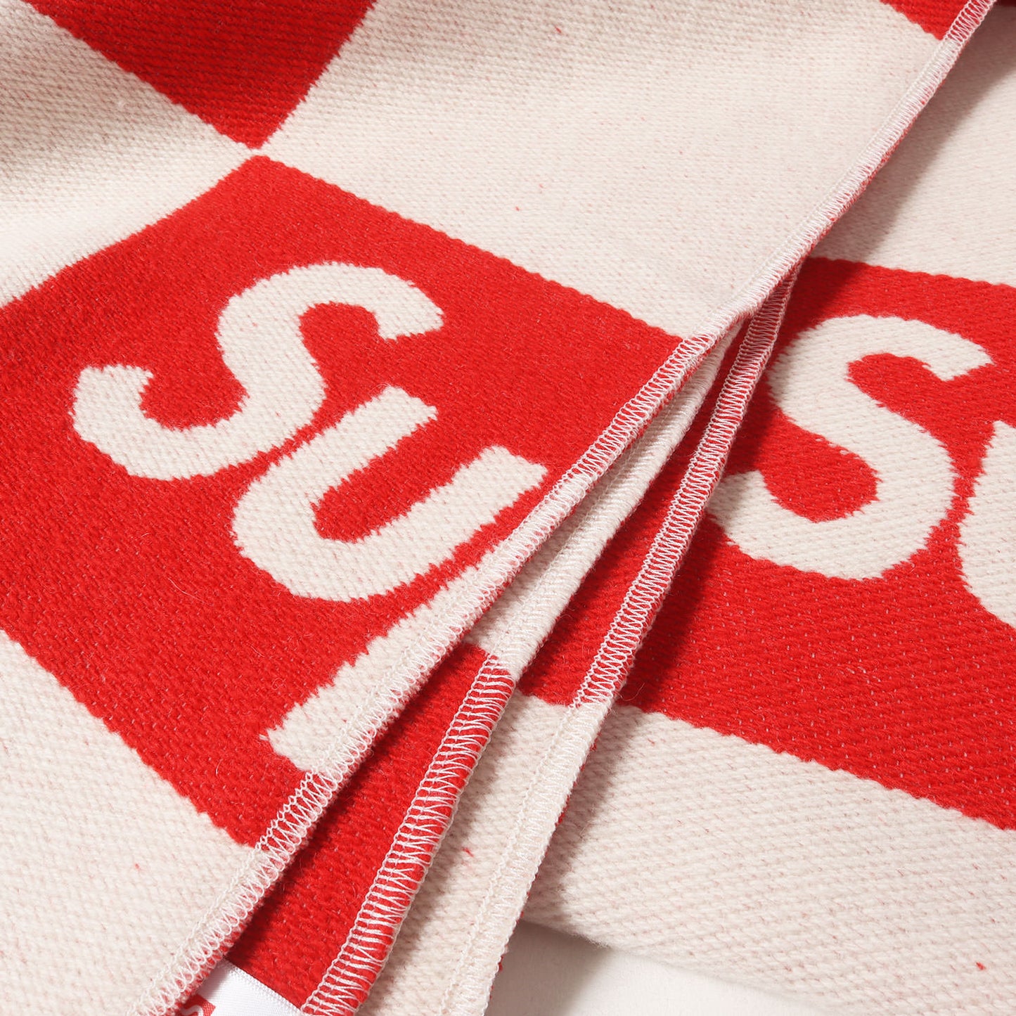 21AW ×Faribault Woolen Mill チェッカー柄 ウール スロー / ブランケット(Checkerboard Wool Throw)