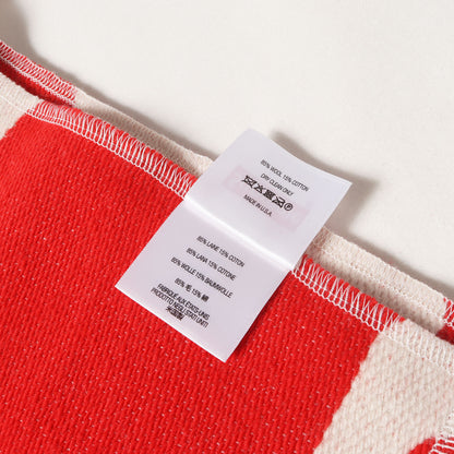 21AW ×Faribault Woolen Mill チェッカー柄 ウール スロー / ブランケット(Checkerboard Wool Throw)