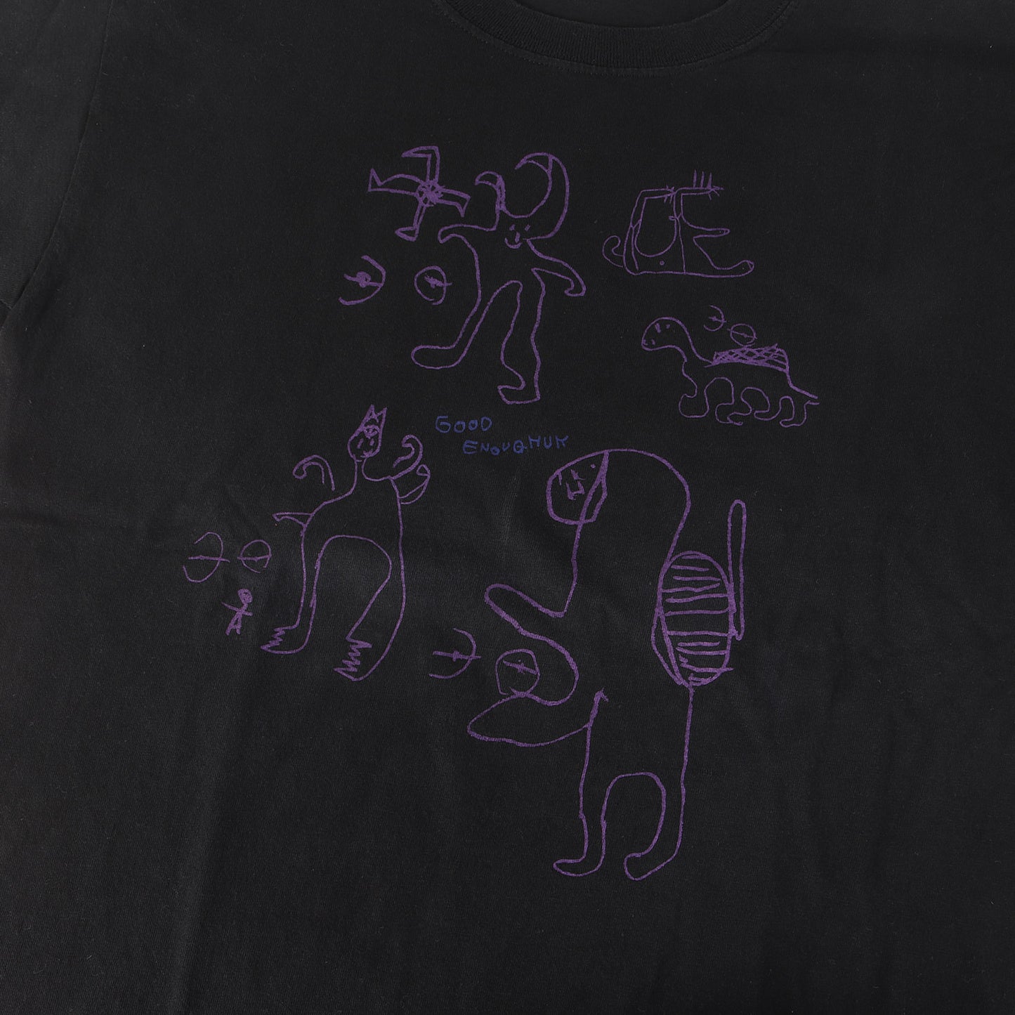 00s GOODENOUGHUK イラストグラフィック Tシャツ