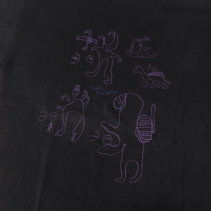 00s GOODENOUGHUK イラストグラフィック Tシャツ