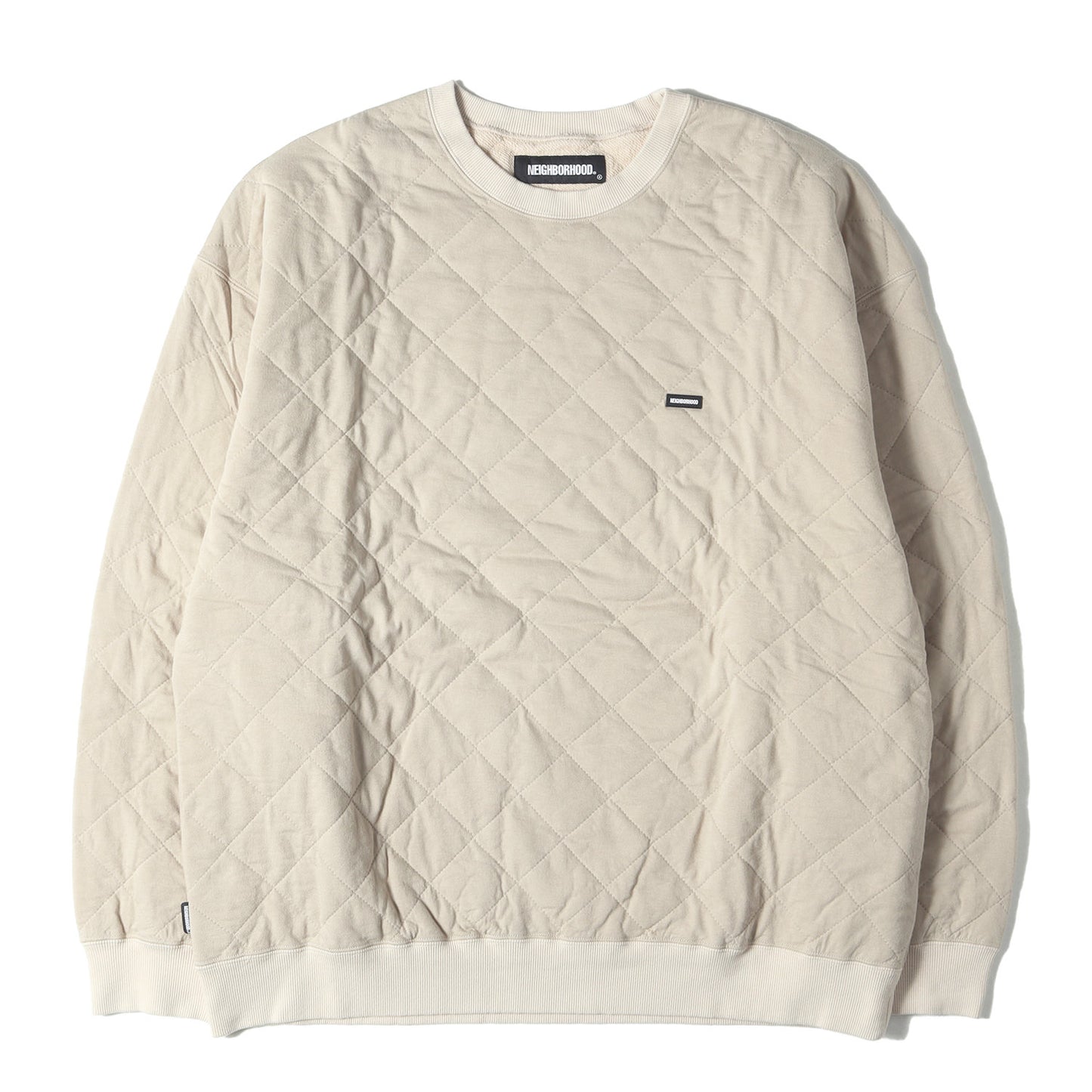 21AW キルティング クルーネック スウェット(QUILT / C-CREW. LS)