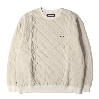 21AW キルティング クルーネック スウェット(QUILT / C-CREW. LS)