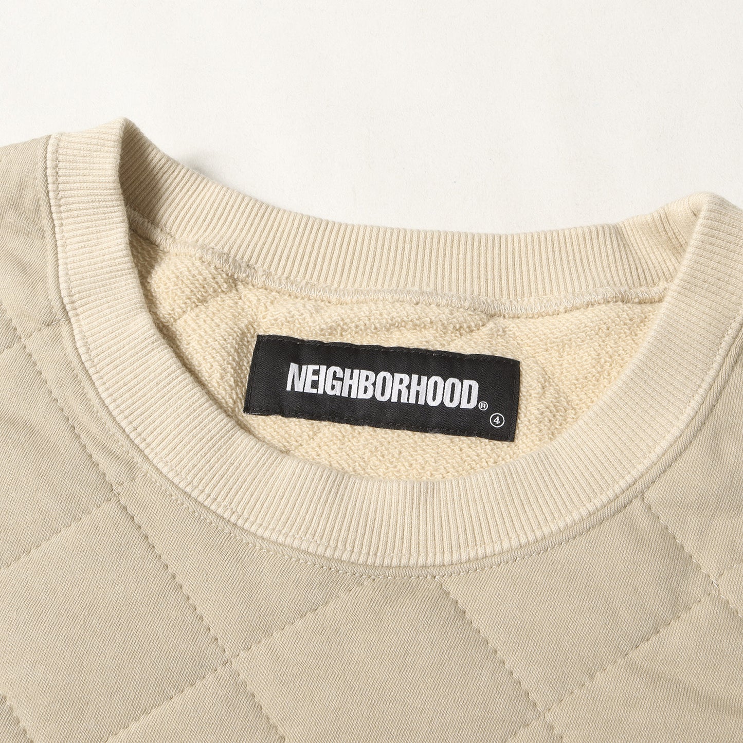 21AW キルティング クルーネック スウェット(QUILT / C-CREW. LS)