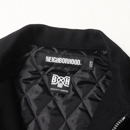 22AW 初売り限定 ×BOUNTY HUNTER イーグル刺繍 メルトン スーベニアジャケット(SOUVENIR JACKET. WO)