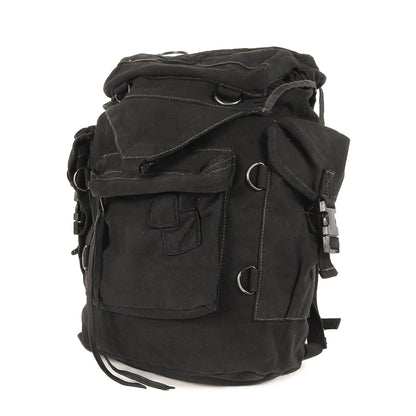 パッチワーク キャンバス バックパック