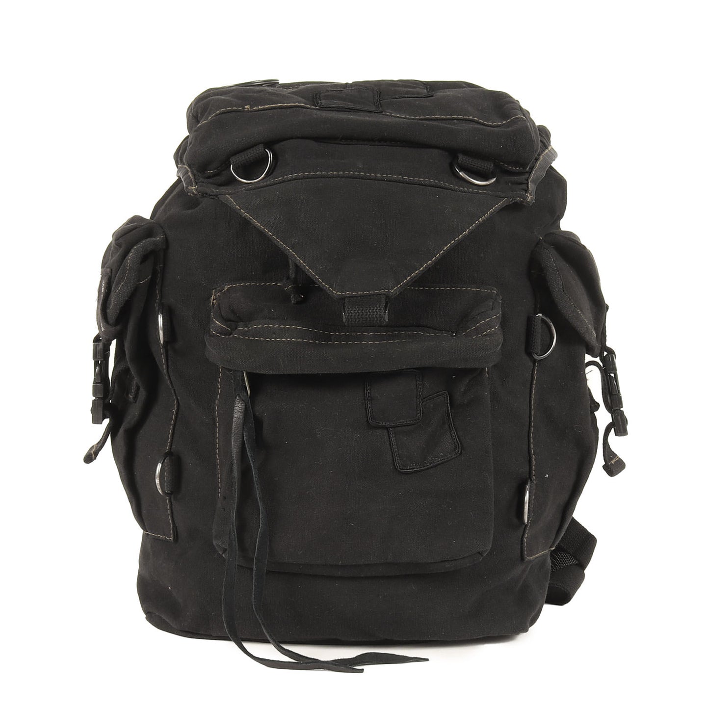 パッチワーク キャンバス バックパック