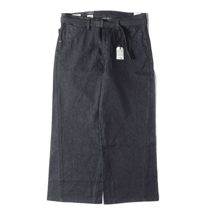 25AW EDIFICE別注 PREMIUM ベルト付き バギー リジッド デニムパンツ(TWISTED BAGGY)