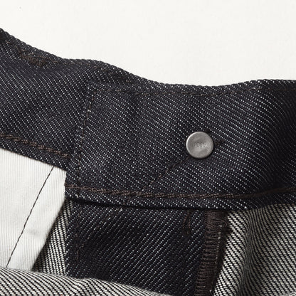 25AW EDIFICE別注 PREMIUM ベルト付き バギー リジッド デニムパンツ(TWISTED BAGGY)