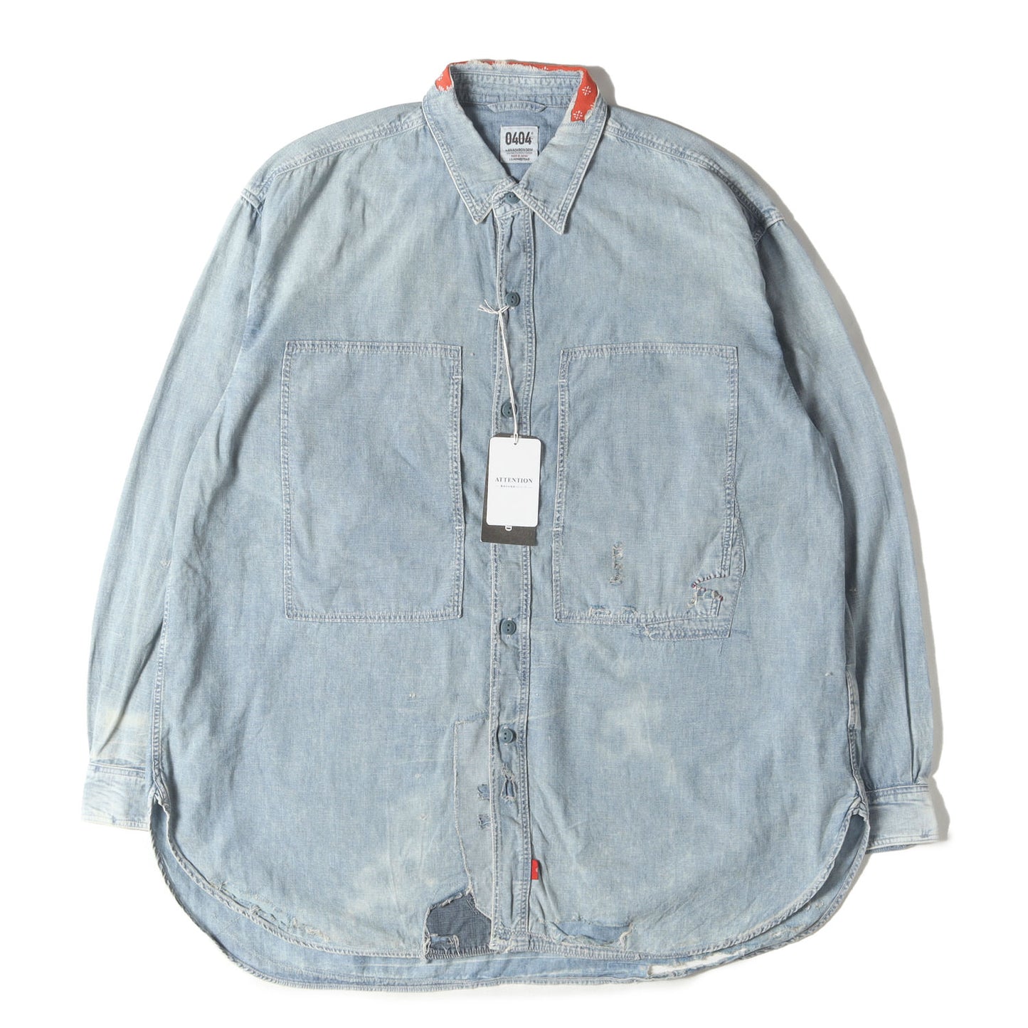 25SS ×J.S.HOMESTEAD 0404 ヴィンテージ シャンブレーシャツ(CHAMBRAY SHIRT )