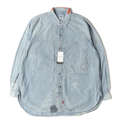 25SS ×J.S.HOMESTEAD 0404 ヴィンテージ シャンブレーシャツ(CHAMBRAY SHIRT )