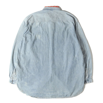 25SS ×J.S.HOMESTEAD 0404 ヴィンテージ シャンブレーシャツ(CHAMBRAY SHIRT )
