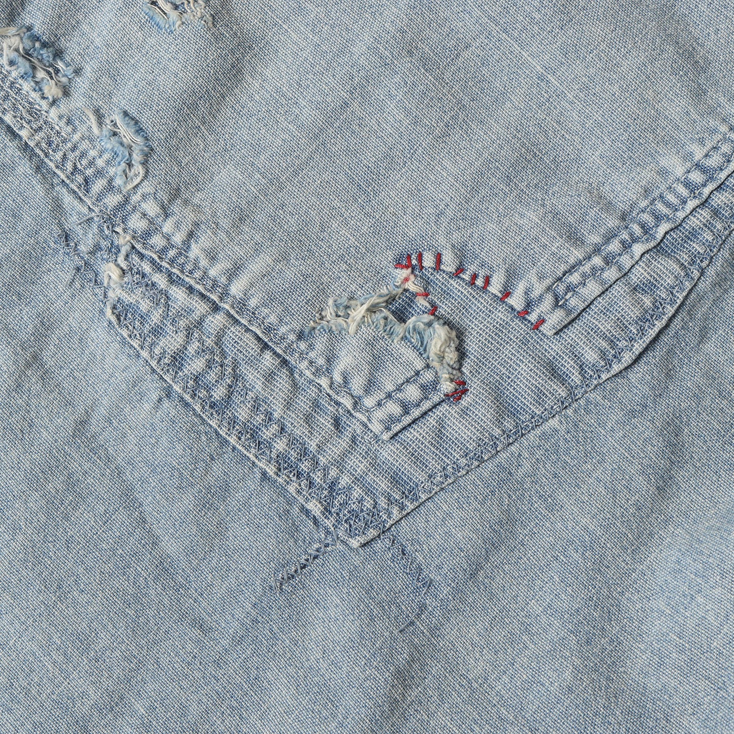 25SS ×J.S.HOMESTEAD 0404 ヴィンテージ シャンブレーシャツ(CHAMBRAY SHIRT )