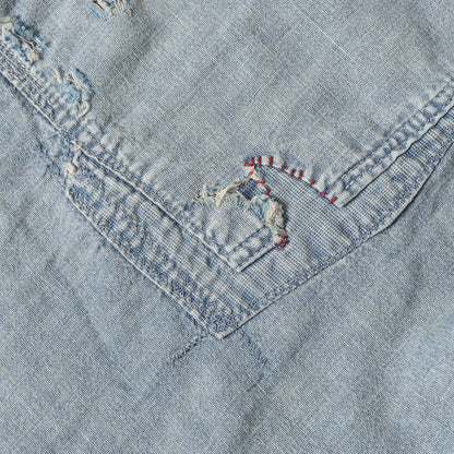 25SS ×J.S.HOMESTEAD 0404 ヴィンテージ シャンブレーシャツ(CHAMBRAY SHIRT )